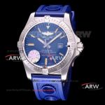 Perfect Replica Avenger Blackbird Blue Dial Watches - Breitling Watch